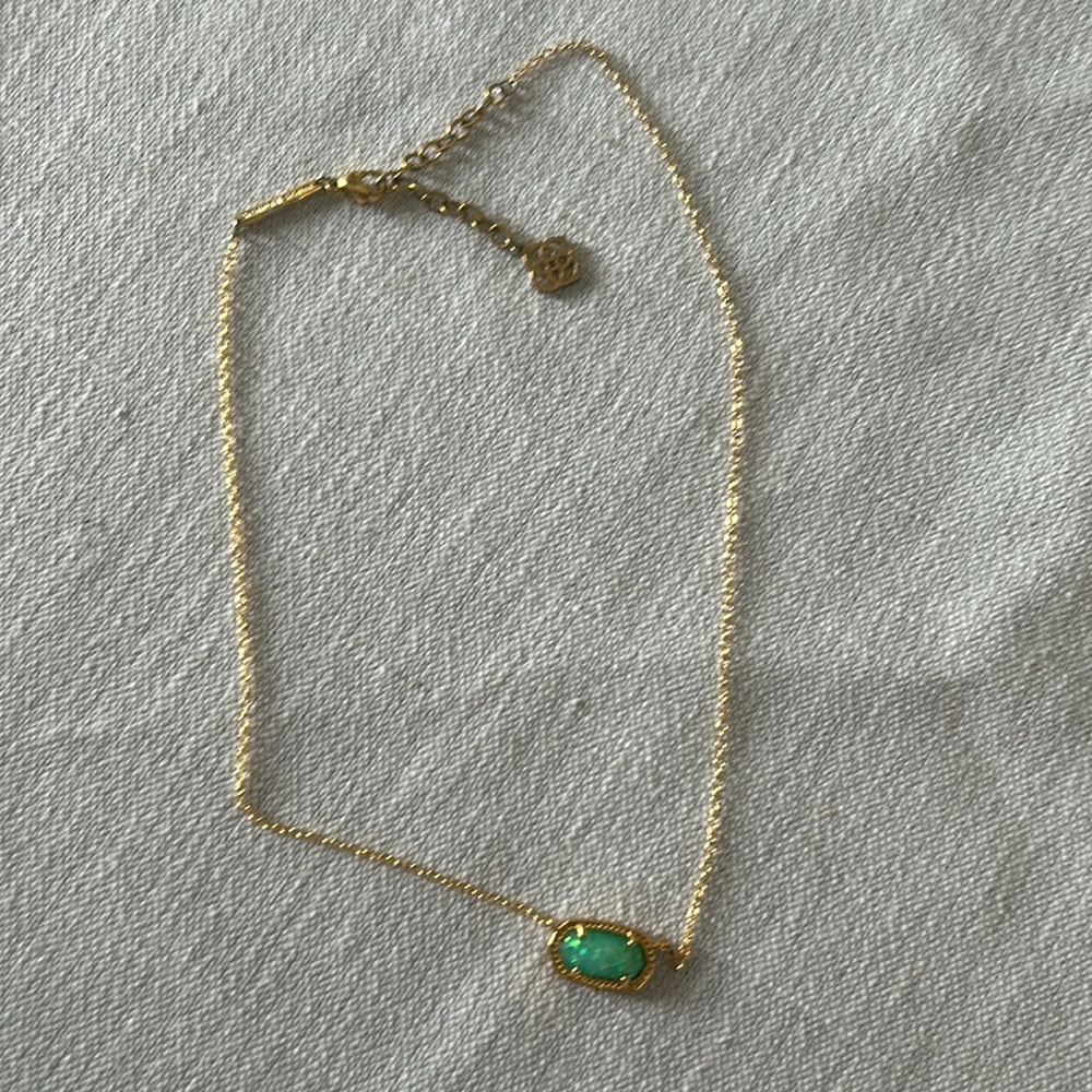 Kendra Scott Green Necklace